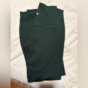 Lululemon Legacy Forest Green Leggings